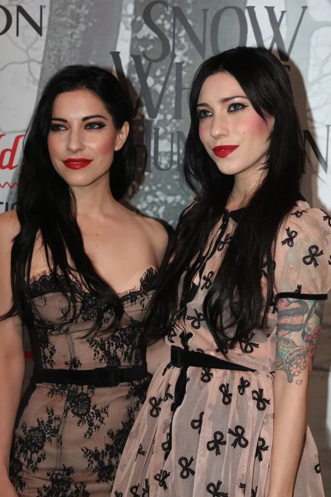 Portrait des jumelles Origliasso, The Veronicas